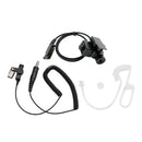 For HYT PD680 PD685 X1E X1P 6-Pin U94 PTT 7.1-A3 Single Transparent Tube Headset