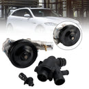 2010-2014 Jaguar XF 5.0L V8 XFR XFR-S Water Pump w/ Bolts Gaskets Connector + Thermostat Kit