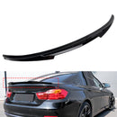 Gloss Black Rear Boot Spoiler For BMW 4 Series F36 14-20 4DR Coupe M4 Style
