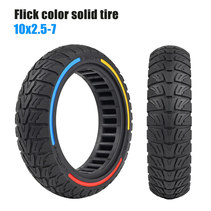 Full rubber tires 10x2.5-7 E-Scooter full rubber tires for Xiaomi 4/Mi4 Pro