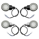 LED Flat Front Turn Signal Light For Heritage Softail Classic Touring 99-23