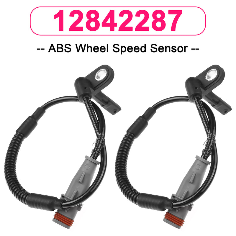 Front Left and Right ABS Wheel Speed Sensor 12842287 for Opel Astra Insignia