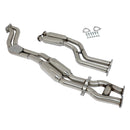 Catback Exhaust System Down Pipe Rounded Front Pipe Muffler for 1999 2003-2006 BMW M3 3.2L 2001