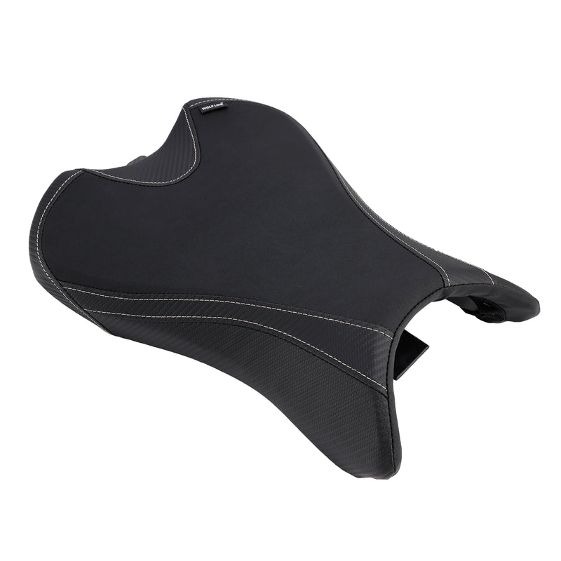 Front Driver Seat Raider Cushion Fit Black For Street Triple 765/S/R 2019-2022 Black