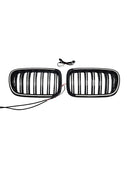 2011-2014 Fit BMW X3 F25 Dual Line Black Front Bumper Kidney Grill Grille
