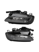 Pair Front Fog Light Lamps With Bulbs For Audi A3 Sportback 8V0941700C 2015-2016