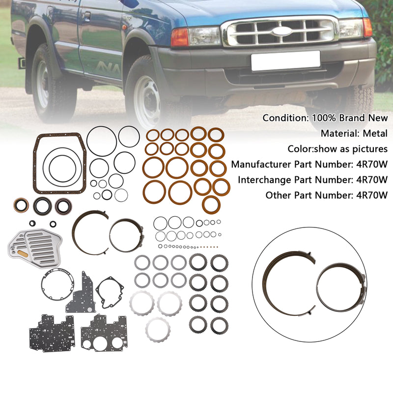 Transmission Rebuild Kit 4R70W  For  Ford 1998-2003