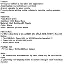 Front Bumper Grille Grill Fit Mercedes Benz W205 C63 2015-2018 Pre-Facelift