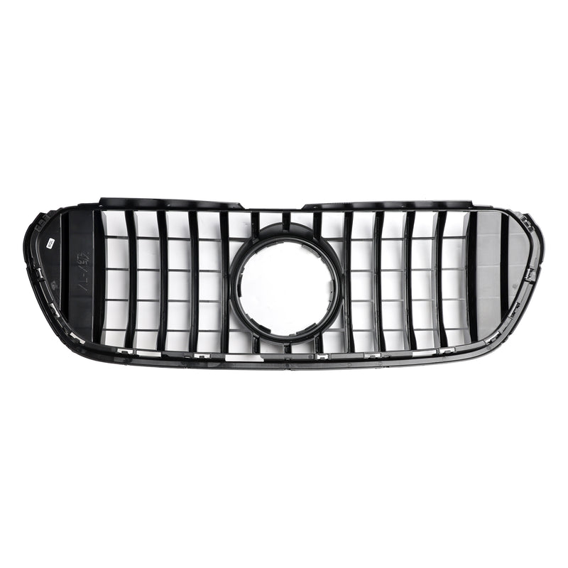 Black Front Bumper Grille Grill Fit Mercedes Benz X-Class X470 2017-2019