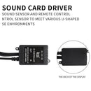 4Pcs LED Chassis Light Modified With Fantasy Ambient Light APP+Remote Control 120*2+150*2 cm