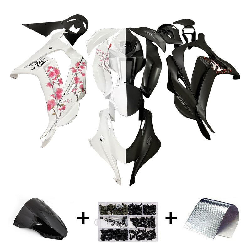 Injection Fairing Kit Bodywork Plastic ABS fit For Kawasaki ZX10R 2016-2020