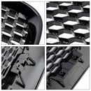 Gloss Black Front Bumper Grill Grille Fit JAGUAR F-PACE X761 2016-2020