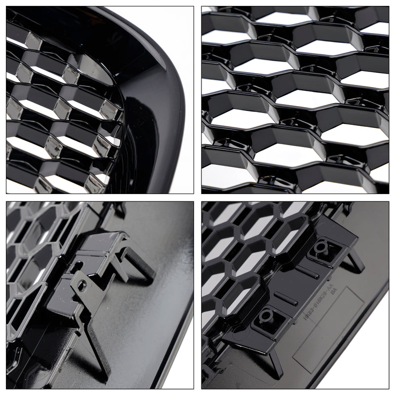 Gloss Black Front Bumper Grill Grille Fit JAGUAR F-PACE X761 2016-2020