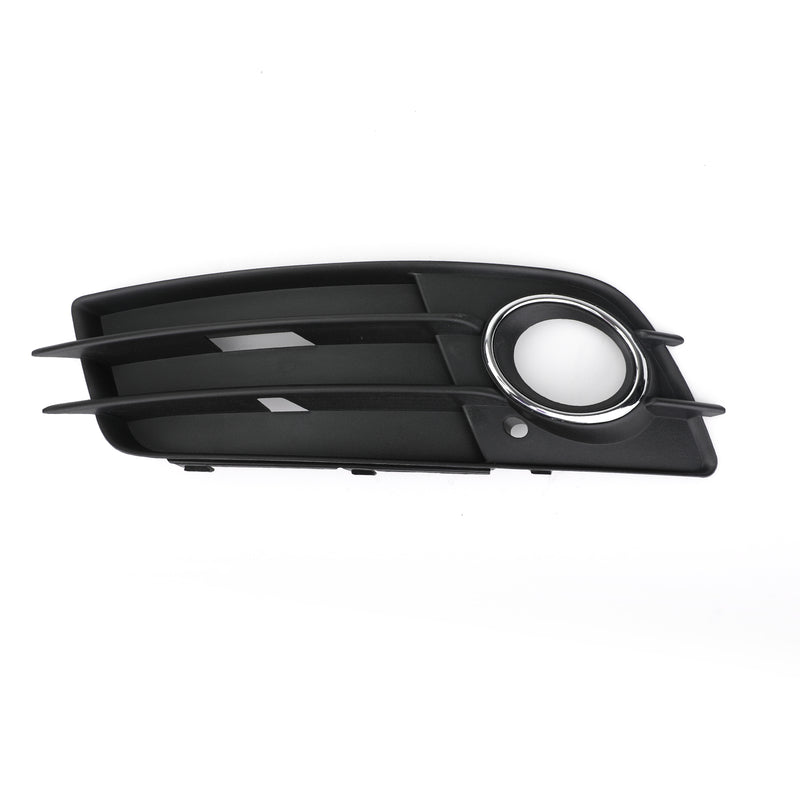 Pair Car Fog Light Grill Cover Left&Right For Audi A4 B8 S-Line S4 2008-2012