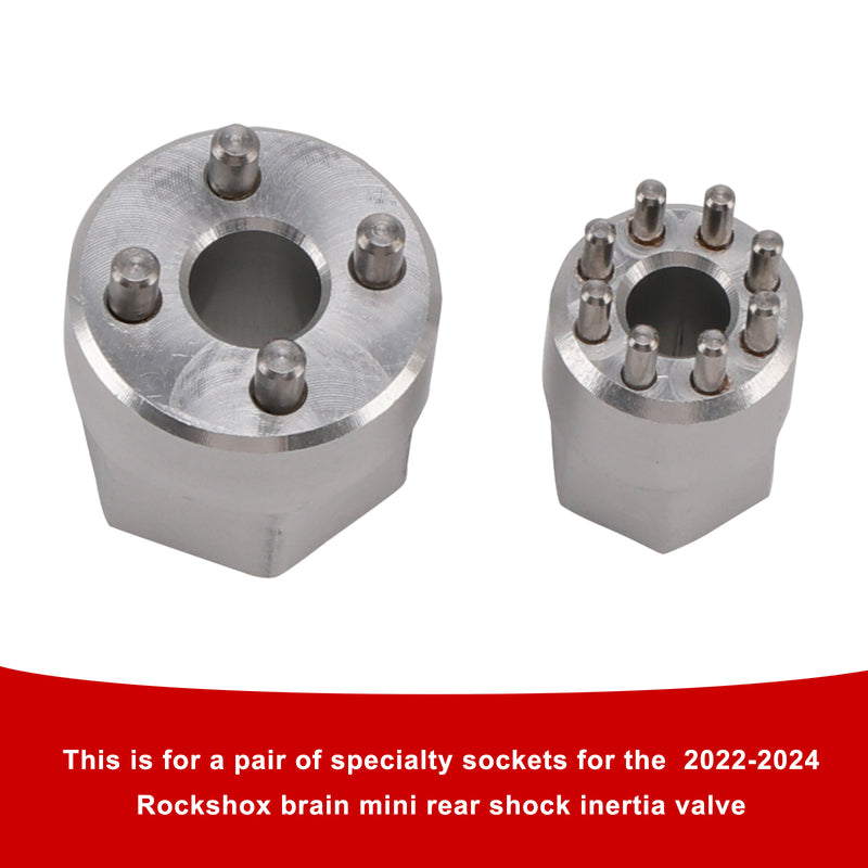 RockShox Brain Inertia Valve Tool 2022-2024–Socket Set for Specialized MINI Shock