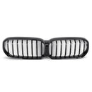 Gloss Black Front Grill Grille W/Camera Fit BMW 5-Series LCI G30 G31 2021-2022