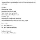 1997-2006 Jeep Wrangler & TJ 1x Interior Door Pull Handle Grab 5ES43DX9