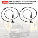 2Pcs ABS Wheel Speed Sensor Front Right & Left for Mercedes-Benz 9069050601