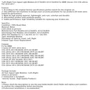 Left+Right Turn Signal Light Module For BMW 5Series 535i 550i xDrive F07 10-17