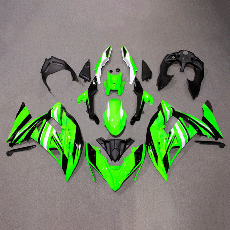 Amotopart Kawasaki ER6F/Ninja650R 2017-2019 Fairing Kit Bodywork Plastic ABS