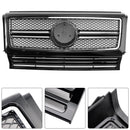 Chrome Black Front Bumper Grill Grille Fit Mercedes Benz W463 1990-2018