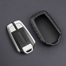 Leather Silicone Car Key Case Cover With Buckle For Isuzu