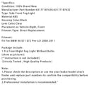 1 PCS Front Right Fog Light Lamps For BMW X6 E71 E72 2008-2011 63177187630