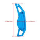 Steering Wheel Paddle Shifter Extension For Smart Aluminium Blue