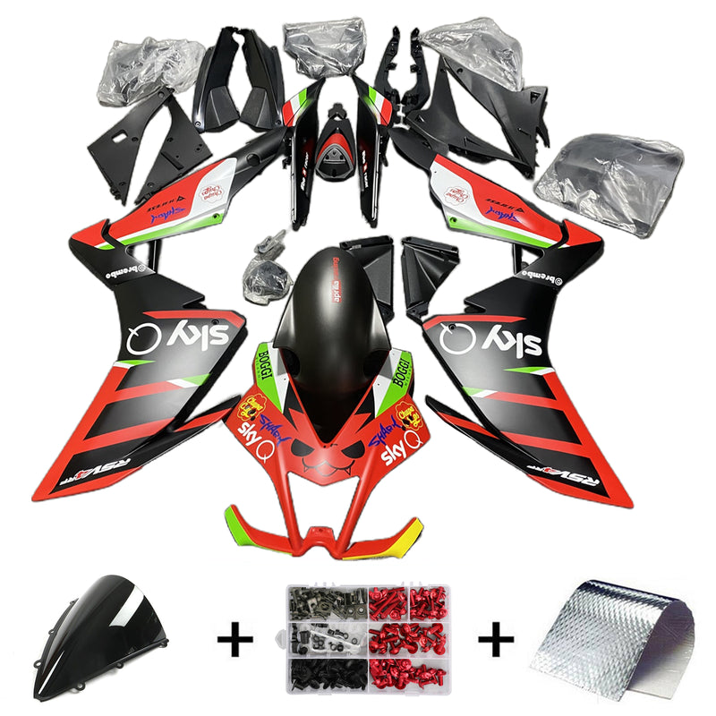 Amotopart Aprilia RSV4 1000 2009-2015 Fairing Kit Bodywork Plastic ABS