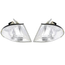 Pair White Corner Side Light For BMW 3 Series E46 98-01 Sedan 63136902766