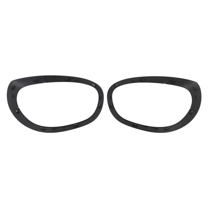 2PCS Left & Right Side Headlight Bezel Set For Mini Cooper Countryman 2017-2023