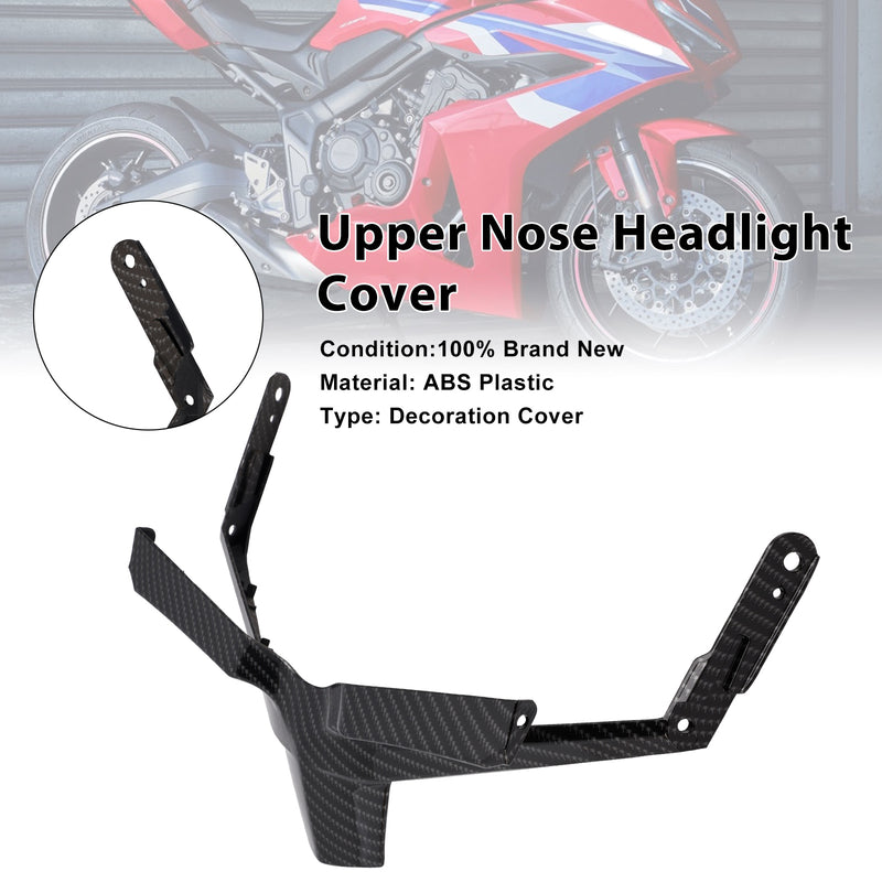 Front Upper Nose Headlight Cover Fairing For Honda CBR650R 2024-2025