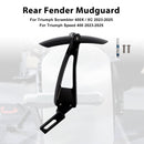 2024-2025 Triumph Scrambler 1200X Rear Wheel Fender Mudguard