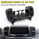 16683060012 Dashboard Center Air Vent Grille Panel For Mercedes GLE GLS Class W166 W292 2016 2017 2018 2019