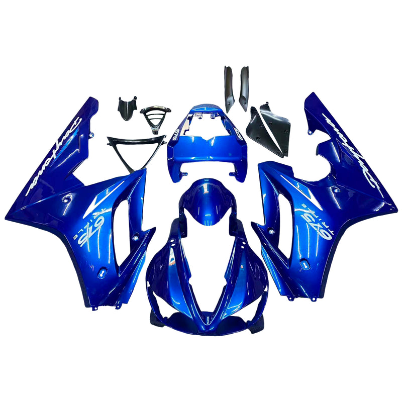 Fit For Triumph Daytona 675 2009-2012 Blue Bodywork Fairing ABS Injection Molding Generic