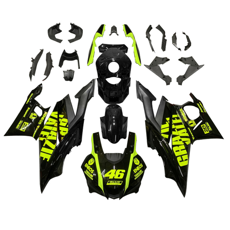 Amotopart Yamaha YZF-R3 R25 2019-2021 Fairing Kit Bodywork Plastic ABS