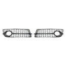 2PCS Fog Light Cover Grille Grill 8J0807682 Fit Audi TT MK2 2007-2010