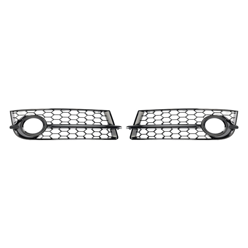 2PCS Fog Light Cover Grille Grill 8J0807682 Fit Audi TT MK2 2007-2010