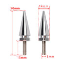 4pcs Spike Windshield Fairing Bolts in Silver For Touring Road Glide 2015-2025