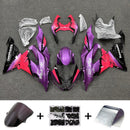 Injection Fairing Kit Bodywork Plastic ABS fit For Kawasaki ZX6R 636 2013-2018