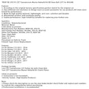 RE0F10E JF017E CVT Transmission Master Rebuild Kit W/Chain Belt 25T For NISSAN