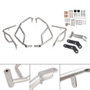 Engine Guard Frame Anti-Crash Bumper Protect Silver For Honda Xl750 Transalp