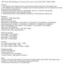 4PCS Door Belt Molding For Toyota Land Cruiser Lexus LX450 FJ80/ FZJ80/ HDJ80