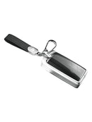 Aluminum Alloy TPU Silvery Car Key Case Cover With Buckle For Mazda CX-4 CX-5