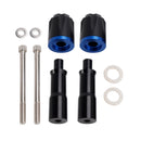 Cnc Anti-Crash Frame Sliders Protector Blue For Yamaha Yzf-R7 Yzf R7 2021-2023