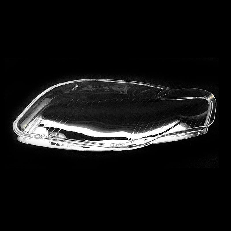 2PCS Front Headlight Glass Clear Cover For Audi A4 B7 8E 2005-2008