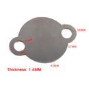 2 × EGR Valve Blank Plate for Volkswagen Transport T5 2.0 BiTDI CFCA Engine
