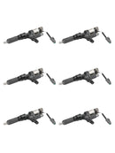 6PCS Fuel Injectors 095000-6593  Fit Hino J08E Fit Kobelco SK330-8
