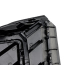 2PCS Gloss Black Front Bumper Grille Cover Fit Audi Q3 S-Line 2019-2022