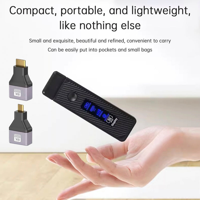 HDMI Wireless Screen Projector 50M Video Transmitter Receiver Same Screen Device
